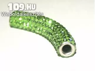 shamballa cső 45 mm zöld
