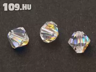 swarovski kristály 6 mm light azore